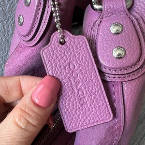 Violet orchid coach bag.